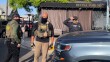 HSI officers execute a criminal search warrant at Buona Forchetta on May 30, 2025. San Diego, Calif.