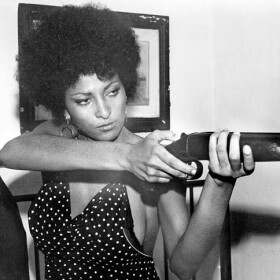 Pam Grier may not be the most conventional choice for Black History movie icon but this lady kicked ass on the big screen, and went from eye candy to stunning actress. Here she is in "Coffy" but any of her films are worth checking out.