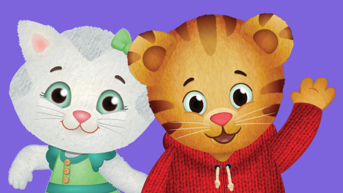 Katerina and Daniel Tiger
